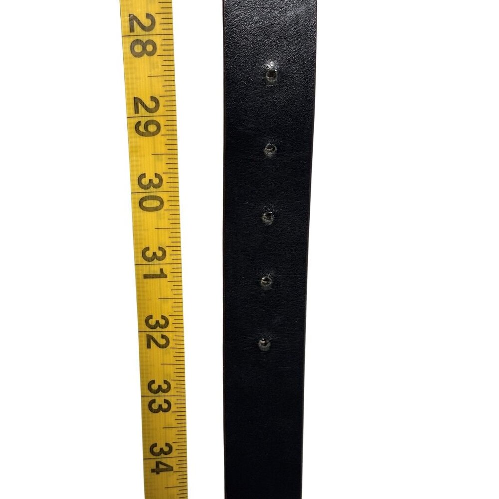 Sandy Duftler Designs Embossed Genuine Leather Belt, Western Design - Picture 7 of 8